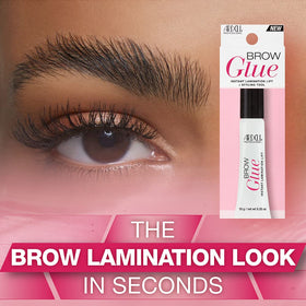 ardell brow glue clear gel texture close-up fast drying benefit
