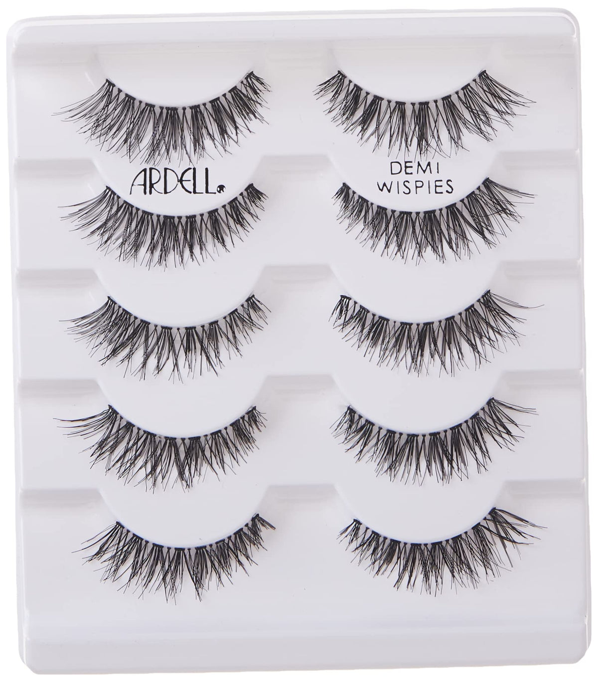 Ardell close-up of criss-cross lash texture highlighting feathery volume