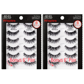 Ardell demi wispies front packaging showing multipack value and brand