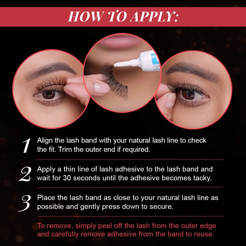 Ardell lashes inside travel makeup bag demonstrating portable, travel-ready benefit