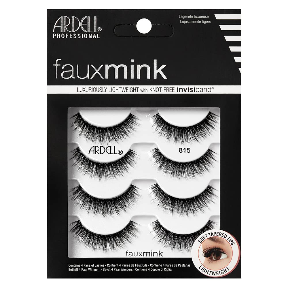 Ardell front packaging showing 4-pair pack and product branding for convenience