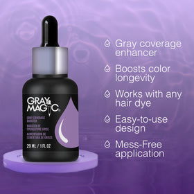 Ardell application demo on hair showing even coverage benefit