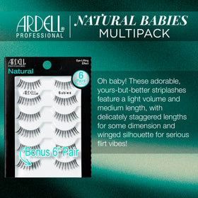 Ardell detailed view of lash strand texture highlighting natural blended finish