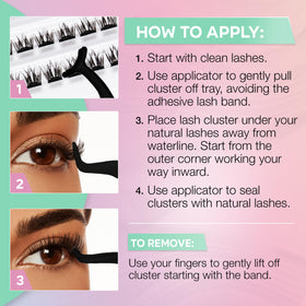 Ardell model wearing lashes showing natural enhancement for everyday wear