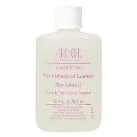 Ardell LashTite clear front packaging showing bottle and label, reliable hold