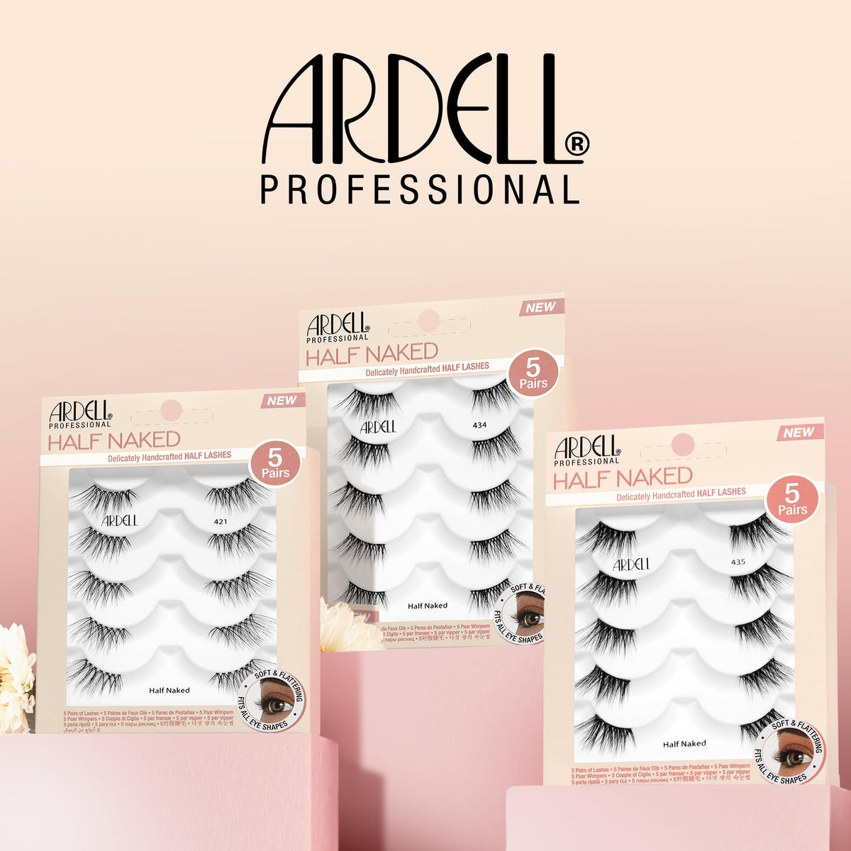 Ardell lashes in evening makeup setting showing subtle glam upgrade