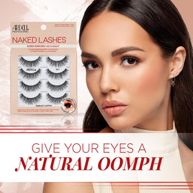 Ardell narrow invisiband close-up highlighting seamless blending benefit