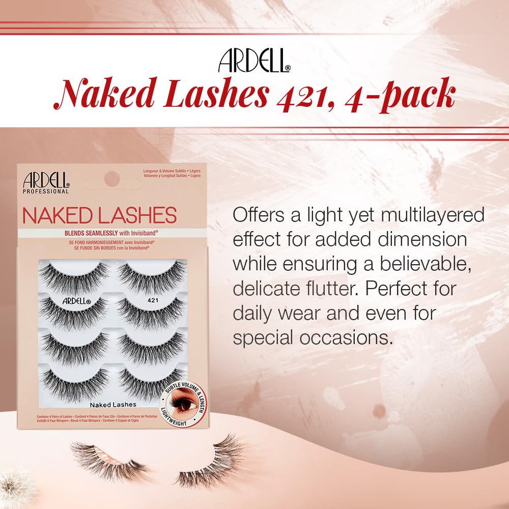 Ardell lash fibers macro showing soft wispy texture for natural effect