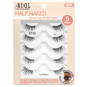 Ardell packaging front view showing five pairs and product name, easy selection benefit