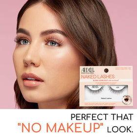 Ardell close-up of knot-free invisiband that blends seamlessly