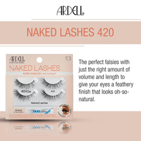 Ardell fiber texture closeup showing featherlight lashes blending naturally