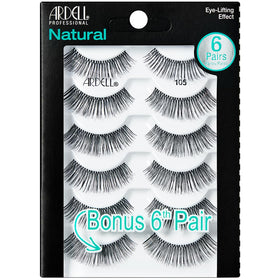 Ardell front packaging showing six pairs and clear product view for everyday use