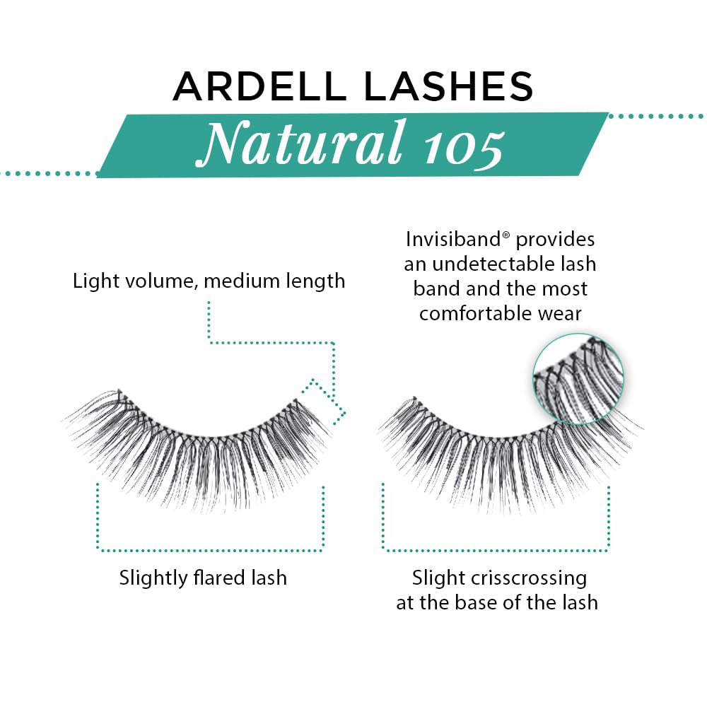 Ardell lashes on vanity near mirror showing quick everyday glam