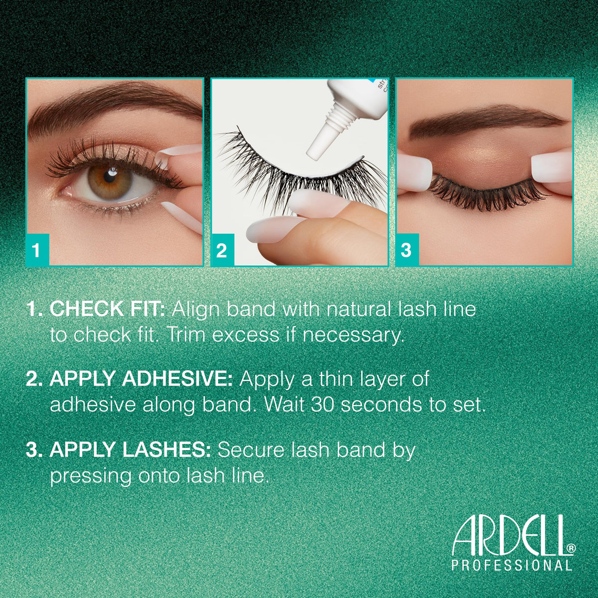 Ardell natural lashes 120 in lifestyle scene for effortless day-to-night looks