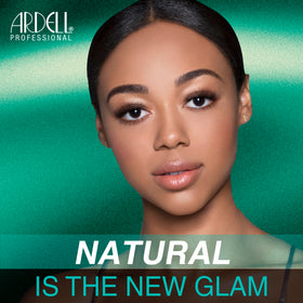 Ardell natural lashes 120 close-up of crisscross fibers blending naturally