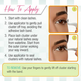 Ardell lashes on makeup vanity suggesting convenient everyday enhancement