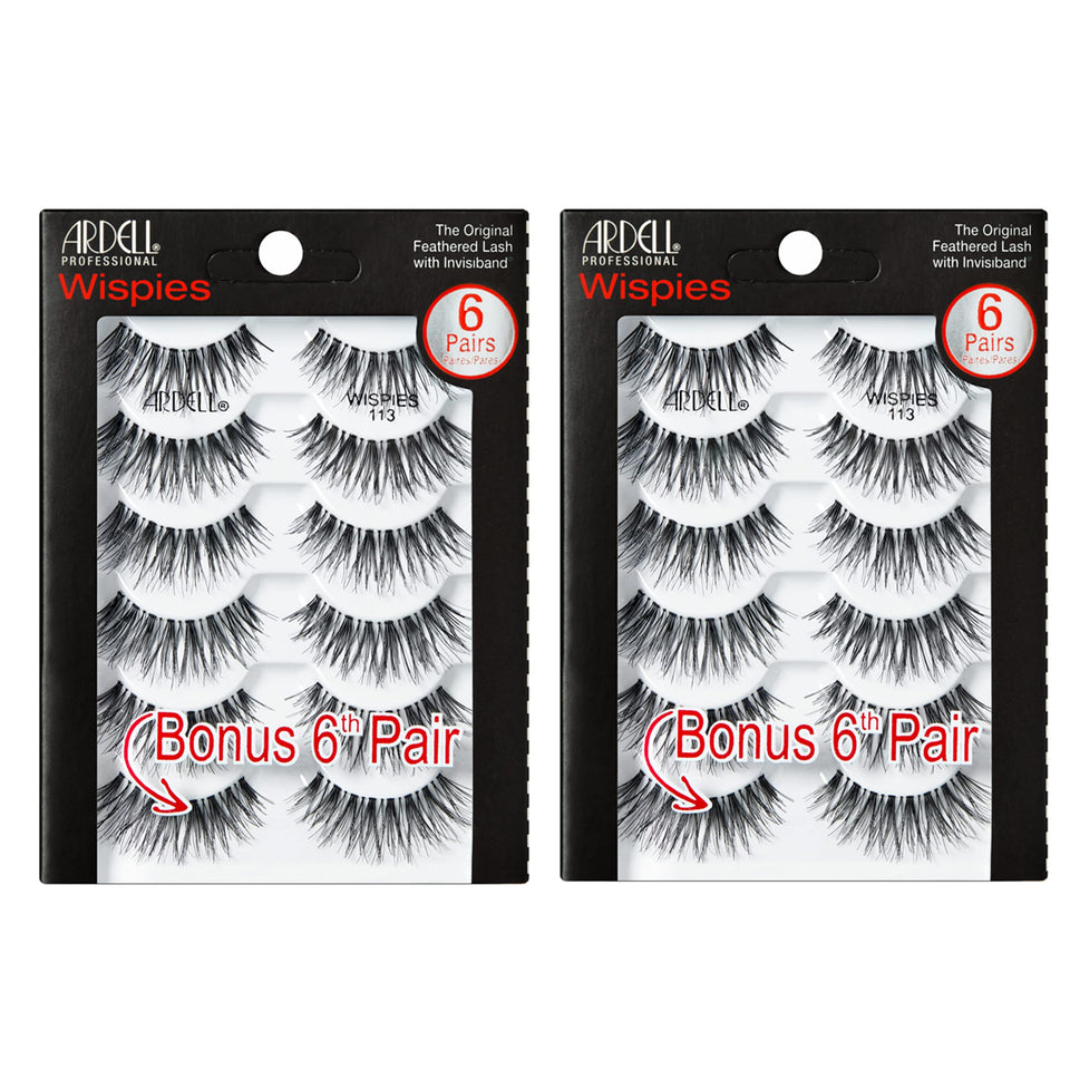 Ardell Wispies front packaging showing product and pair count for quick selection