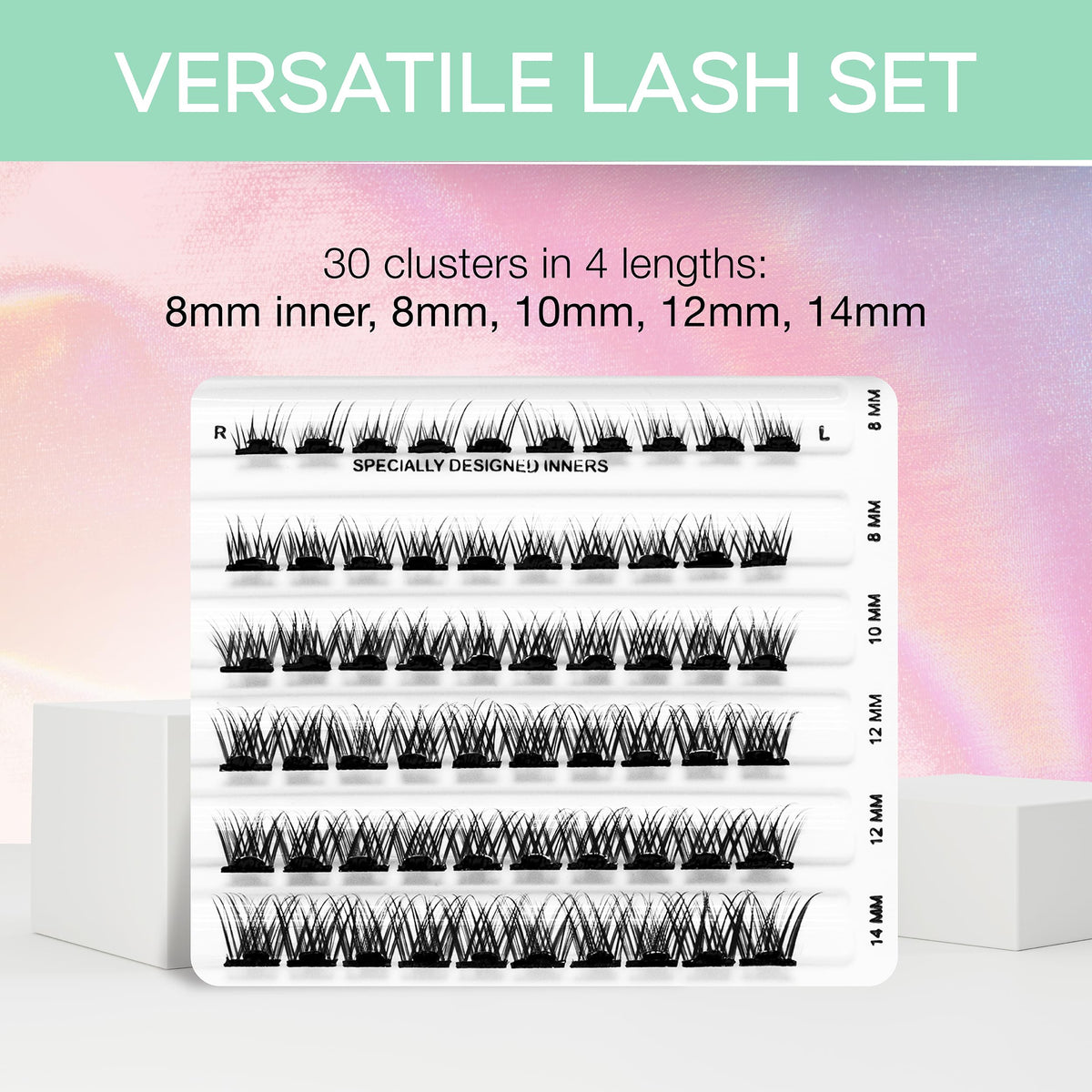 Ardell Wispies Natural application underlash demonstration for quick secure hold