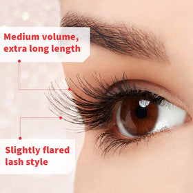 Ardell Wispies texture shot highlighting layered clusters for natural volume