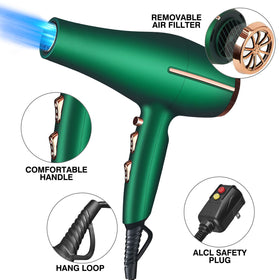 ARDIRO diffuser on dryer to enhance curls and reduce frizz while drying