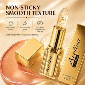 Areliaa color reveal on lips after wear, shows personalized tint and natural enhancement