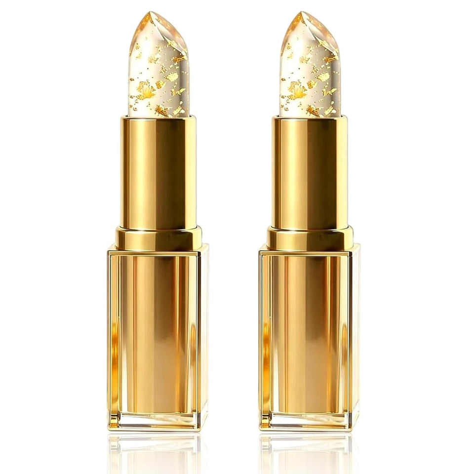 Areliaa front packaging showing the lipstick and clear gloss for travel-ready convenience
