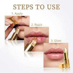 Areliaa lip scale comparison displaying true-to-life coverage and long-wear performance