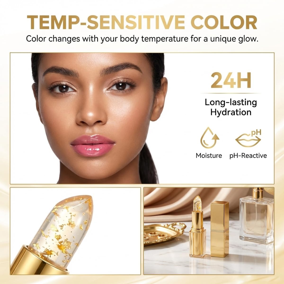 Areliaa open tube showing bullet tip and smooth glide for comfortable application