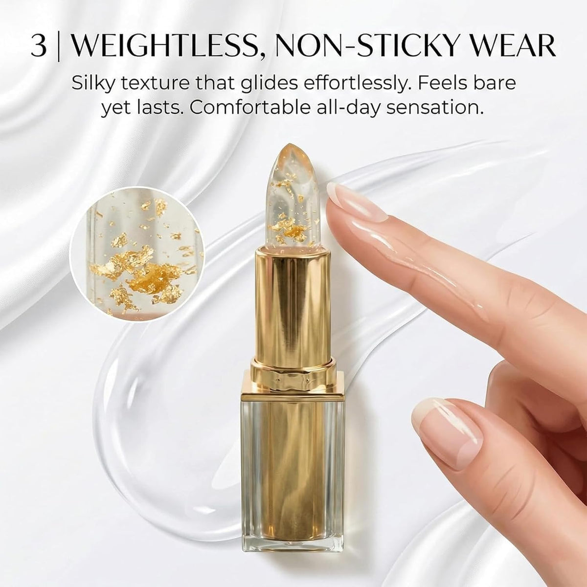 Areliaa tube held in hand showing size and portability benefit