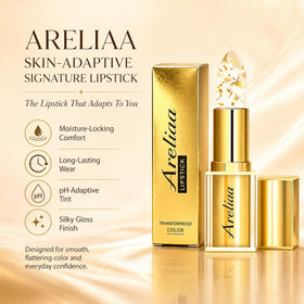 Areliaa texture close-up showing smooth balm finish, highlights moisturizing feel