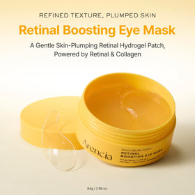 ARENCIA hydrogel texture close-up highlighting cooling delivery and hydration