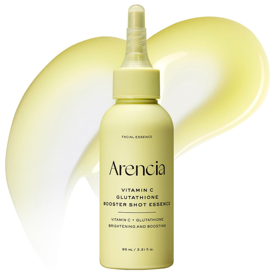 ARENCIA front packaging showing bottle and label, highlights fresh appearance
