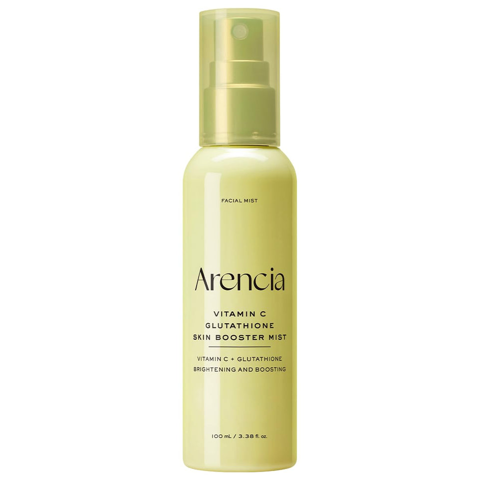 ARENCIA front packaging showing 100ml bottle and brand benefit