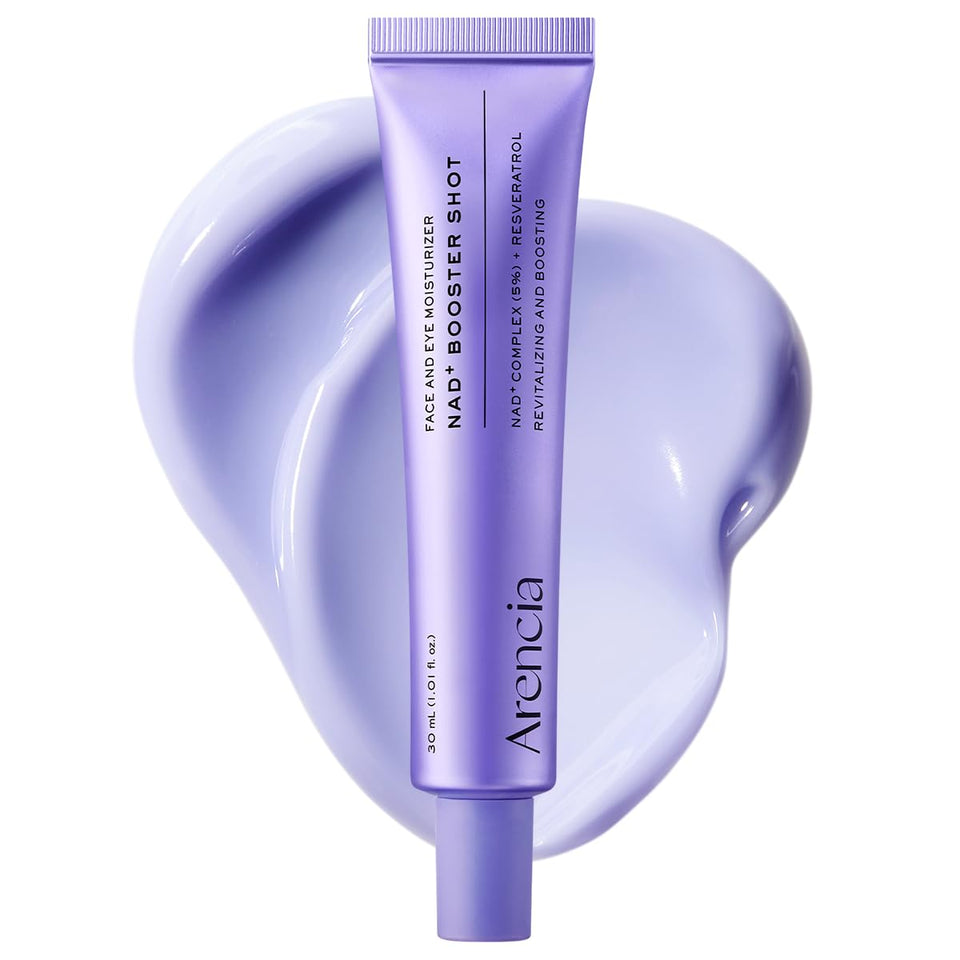 ARENCIA front bottle view showing clean packaging and product clarity benefit