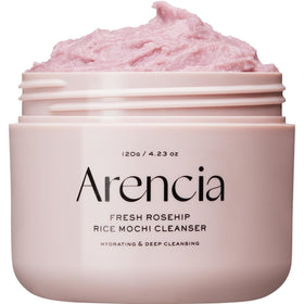 ARENCIA front packaging showing cleanser and calming benefit