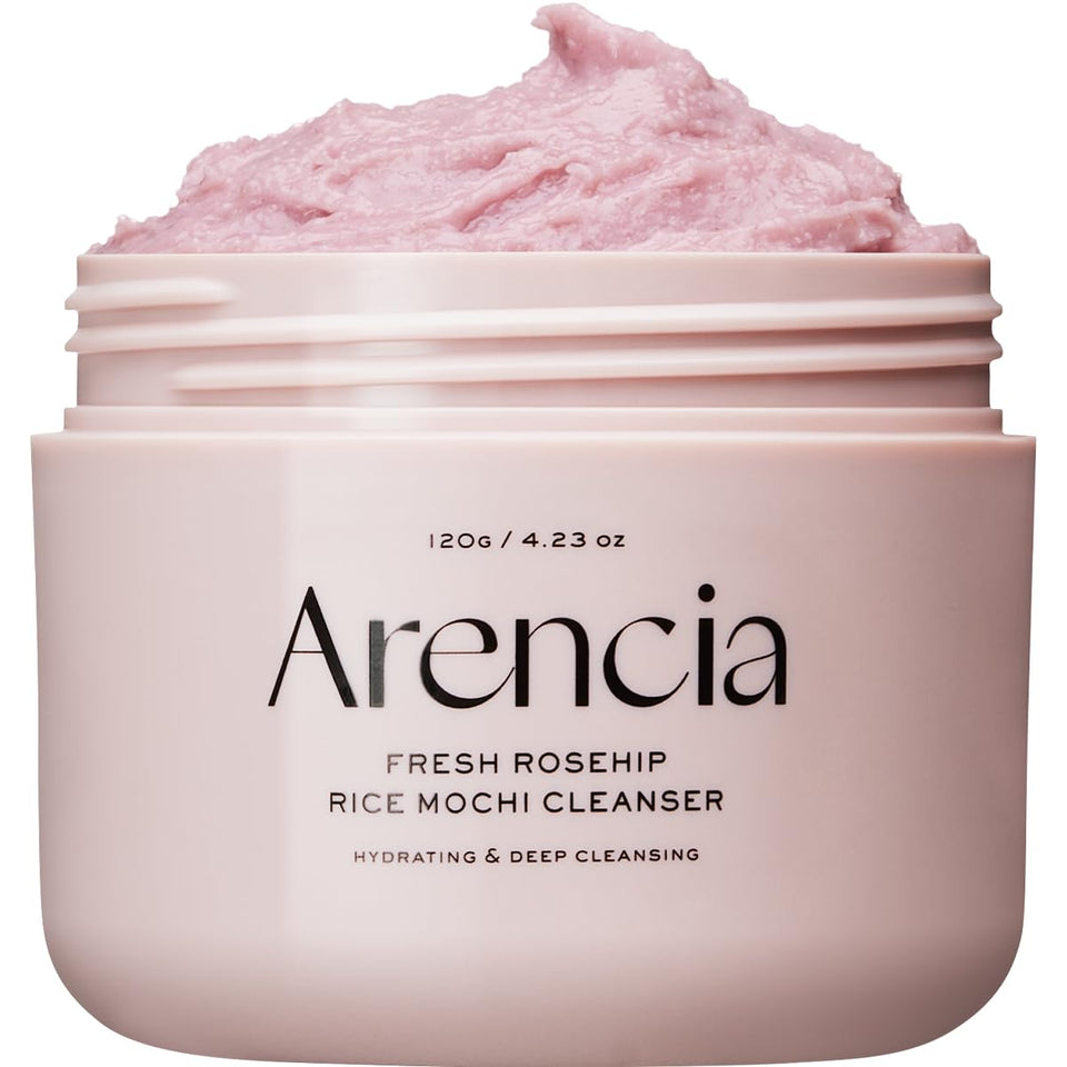 ARENCIA front packaging showing cleanser and calming benefit