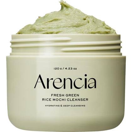 ARENCIA front packaging showing product and calming design benefit gentle cleansing