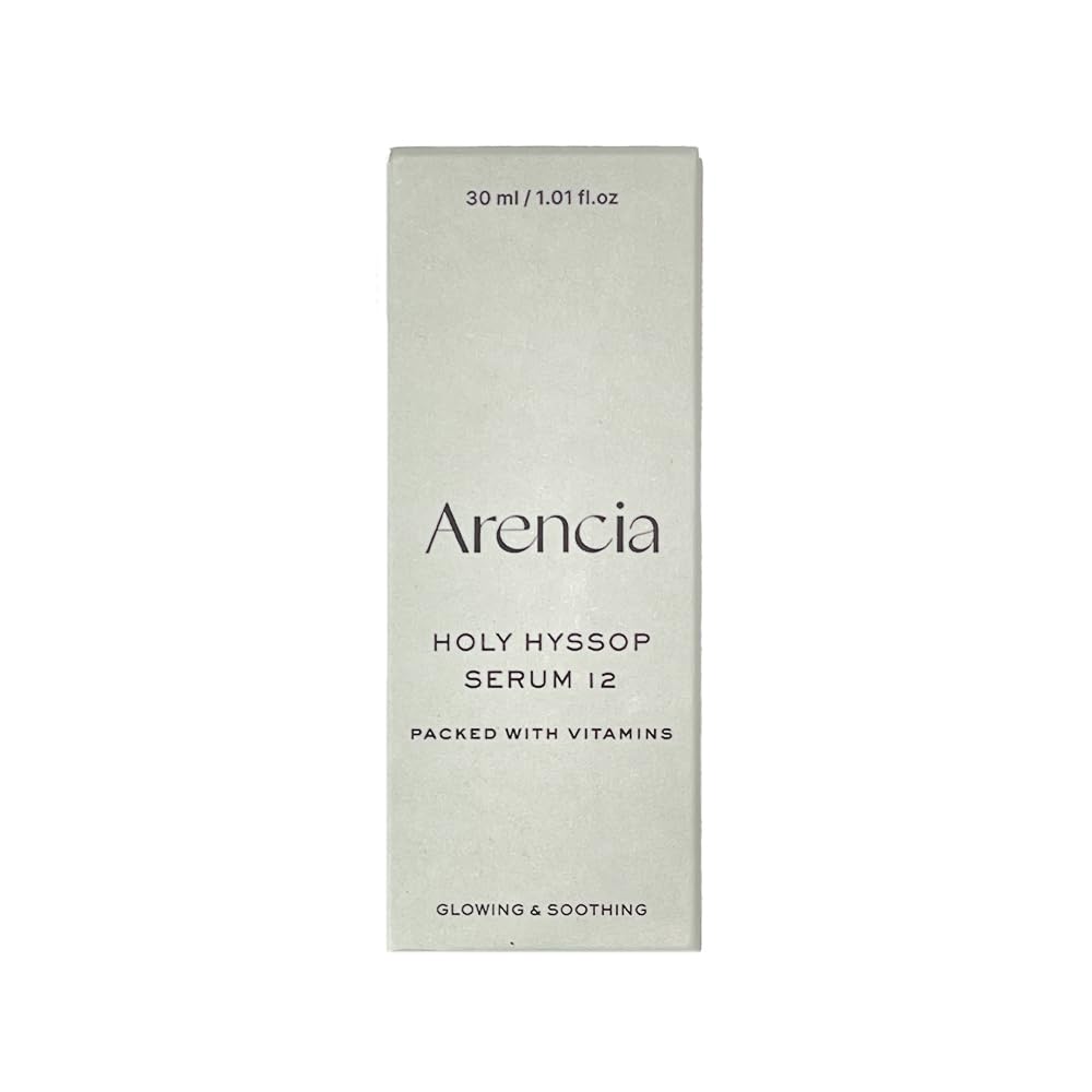 ARENCIA hyssop plant and flaxseed extract showing natural-nourish benefit