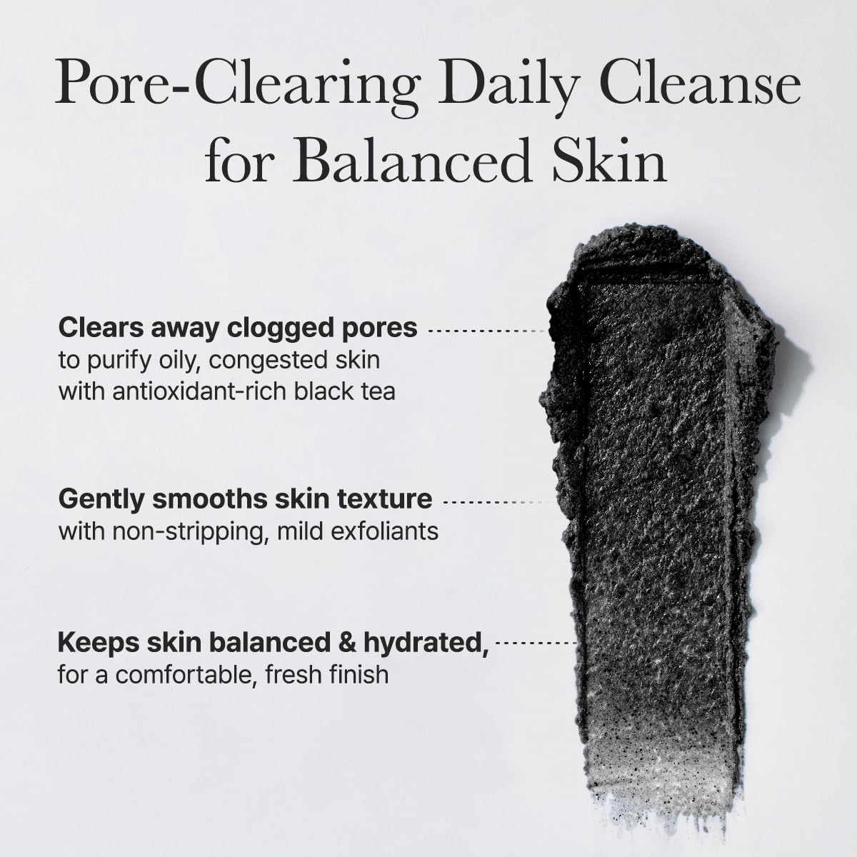 ARENCIA ingredients label closeup showing natural extracts for barrier-supporting benefits