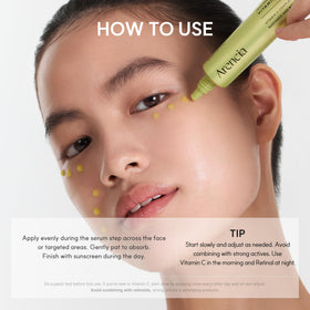 ARENCIA lifestyle on bathroom counter for glass-skin glow