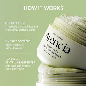 ARENCIA open bottle label clear ingredient list for transparency benefit