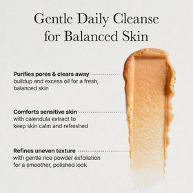 ARENCIA rice grains and extract display highlighting brightening, hydrating benefit