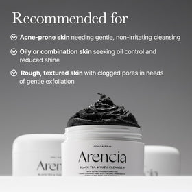 ARENCIA jar beside a coin for size comparison indicating the 120g portable benefit