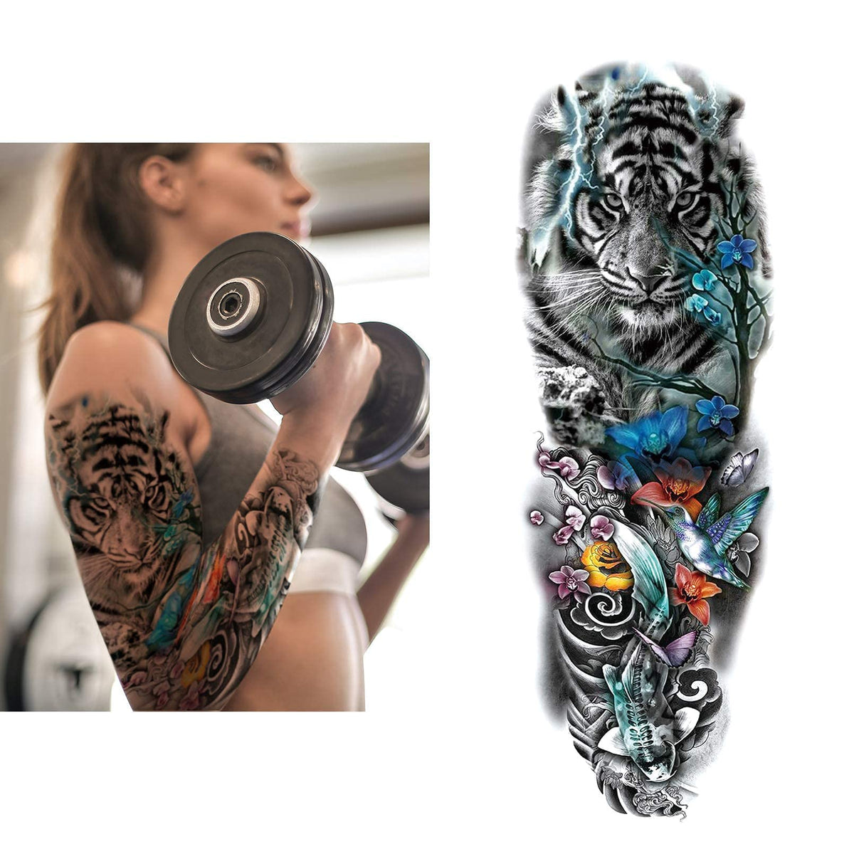 Aresvns scale comparison on arm with ruler showing L19xW7 size and full coverage benefit