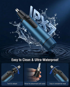 AREYZIN used in shower demonstrating IPX7 waterproof benefit