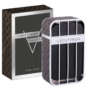 Armaf Ventana worn by a man in evening setting highlighting lasting confident scent benefit