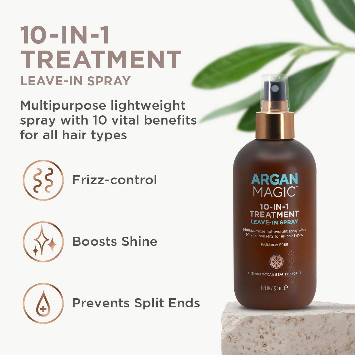 Argan Magic close-up of argan oil droplet highlighting nutrient-rich ingredient