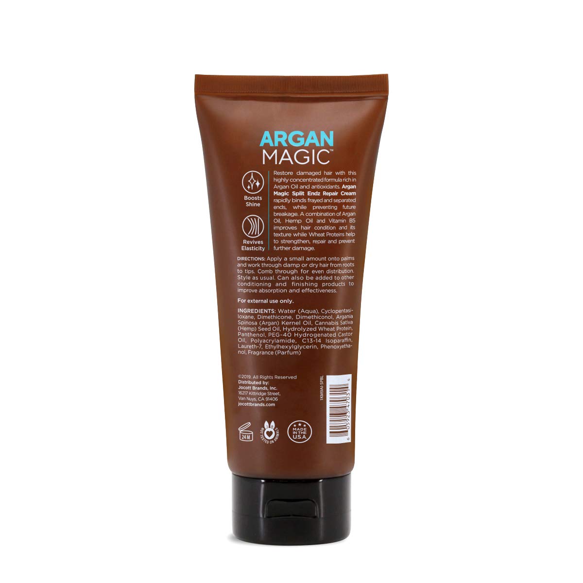 Argan Magic cream texture close-up highlighting silky, non-greasy finish