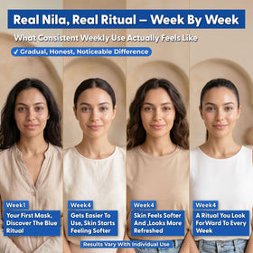 Argaviva finely milled nila powder texture highlighting gentle exfoliation