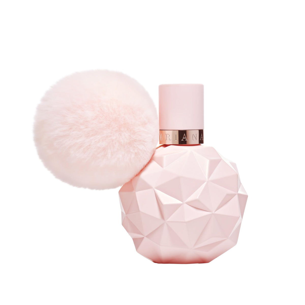 Ariana Grande front bottle view showing jewel shape and elegant appeal